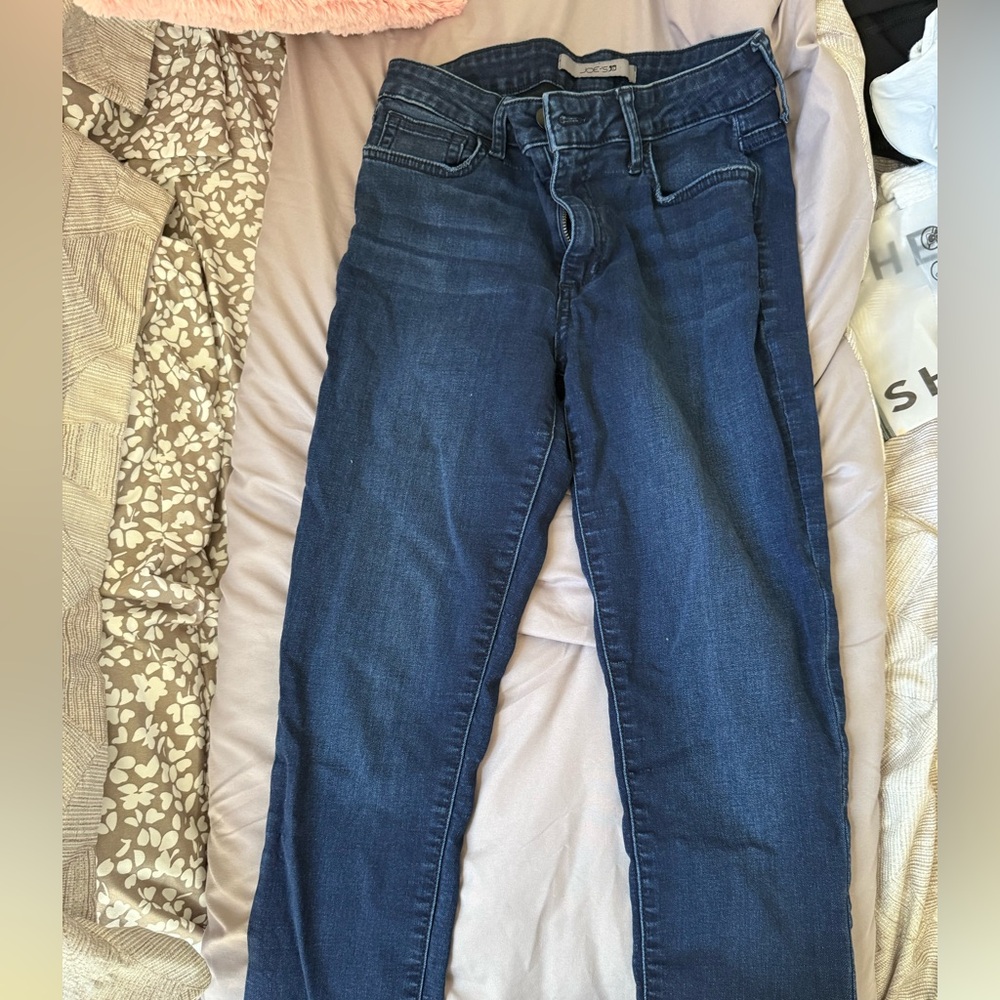 Levi's Dark Blue Straight Leg Women's Jeans